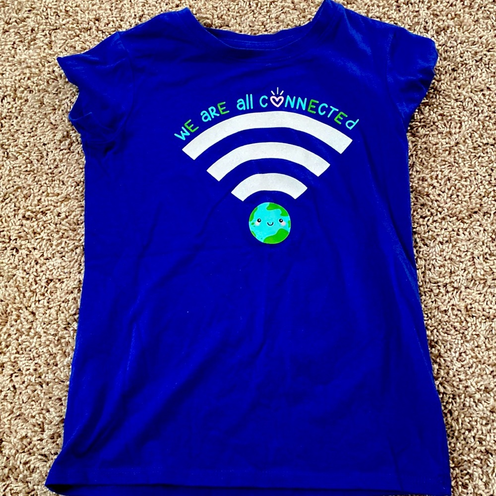 CAT & JACK Girls Tee Size 6/6X